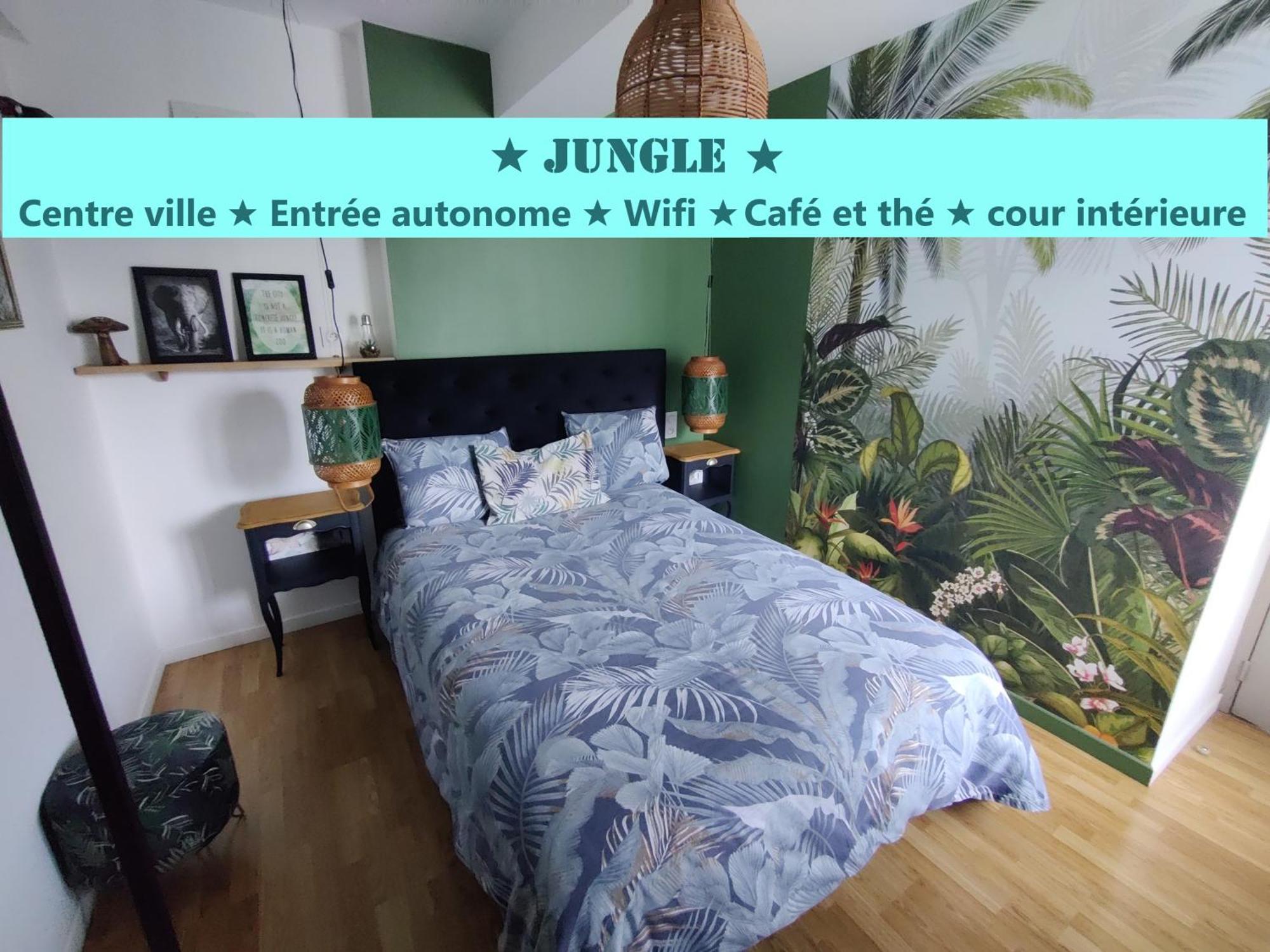 T2 Jungle Centre De Au Calme Coté Cour Apartamento Vitré